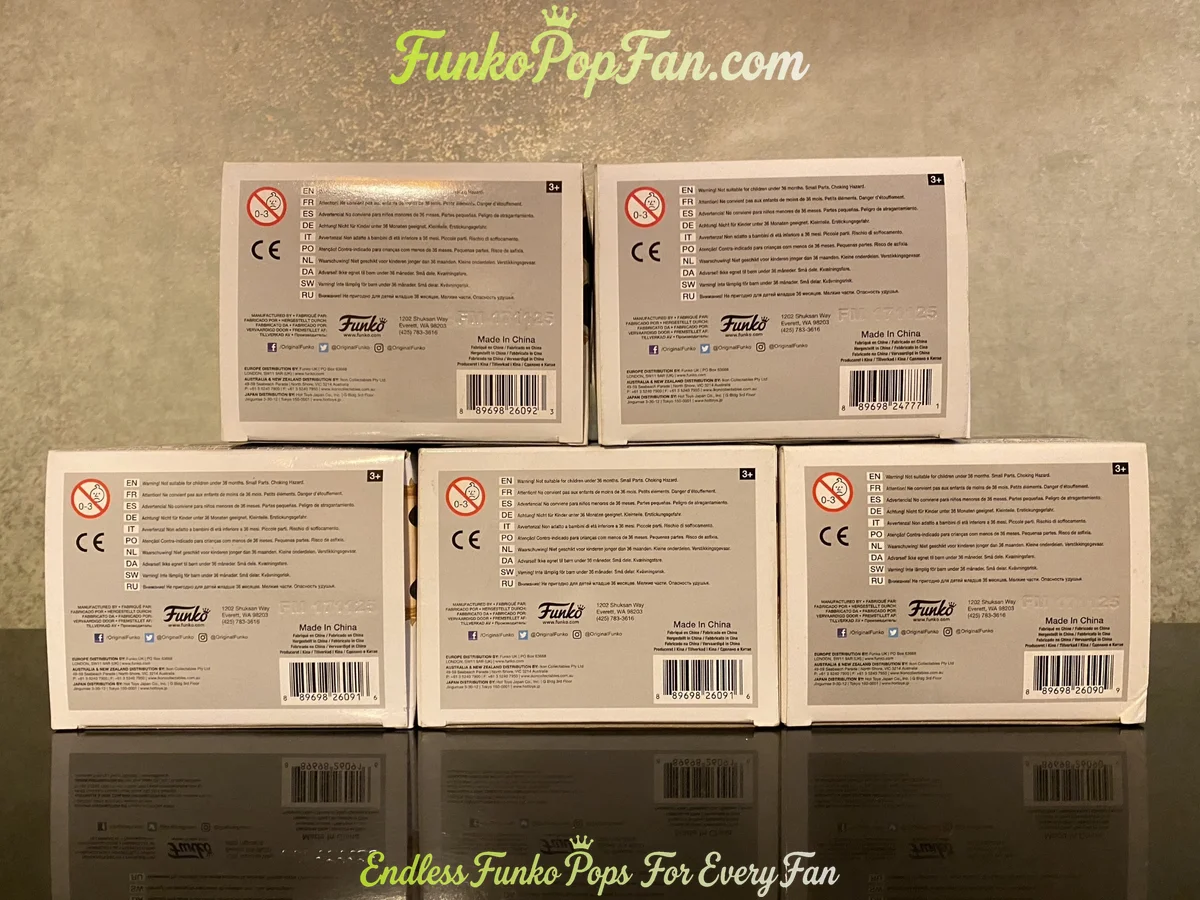 Bundle Funko Pop! Rocks Kurt Cobain Lot of 5 #64 + #65 + #66 Hot Topic Exclusive + #66 Hot Topic Exc - Funko Pop Figure