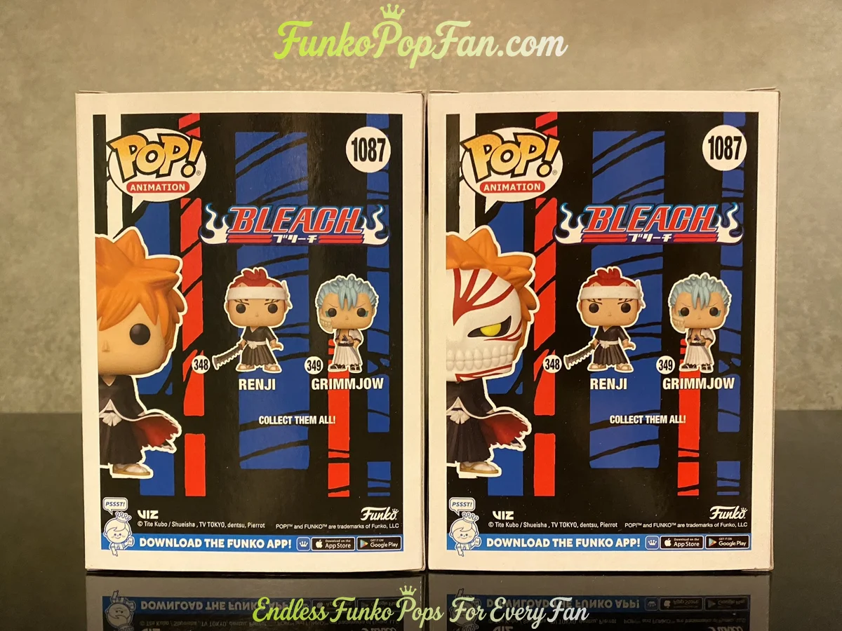 Funko Pop! Animation Bleach #1087 Ichigo Chase + Common AAA Anime Cyber Exclusive Vinyl Figure Bobbl - Funko Pop Figure