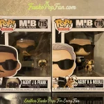 Movies Men in Black #715 Agent J & Frank / Agent K & Neeble #716 Vinyl Figure Bobblehead Vaulted Collectible With Protector Funko Pop Figure