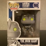 Movies The Iron Giant #90 The Iron Giant Vinyl Figure Bobblehead Vaulted Collectible With Protector Funko Pop Figure