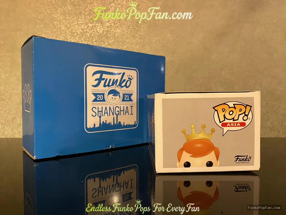 Funko Pop! Asia Shanghai #2021 Freddy Funko (Silver Convention Exclusive) Vinyl Figure Bobblehead Va - Funko Pop Figure