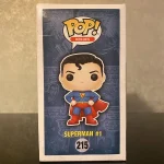Funko Pop! DC Super Heroes #215 Superman (Fall Convention Exclusive) Vinyl Figure Bobblehead Vaulted - Funko Pop Figure