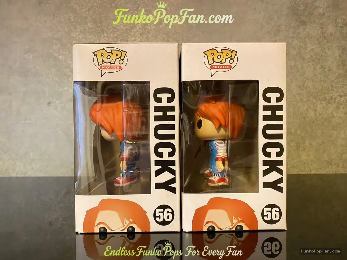 Funko Pop! Movies Child's Play #56 Chucky Chase + regular Vinyl Figure Bobblehead Vaulted Collectibl - Funko Pop Figure