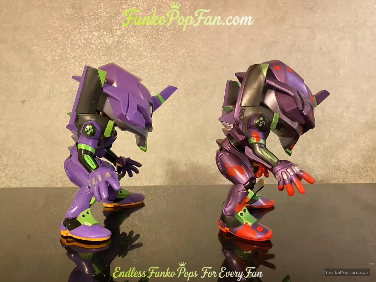 Funko Pop! Neon Genesis Evangelion Unit-01 #632 (Purple Red) Vinyl Figure Bobblehead Vaulted Collect - Funko Pop Figure