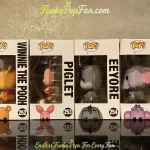 Bundle Funko Pop! Disney Winnie the Pooh Lot of 4 #252 Winnie the Pooh, #253 Piglet, #254 Eeyore, #2 - Funko Pop Figure