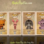 Bundle Funko Pop! Disney Winnie the Pooh Lot of 4 #252 Winnie the Pooh, #253 Piglet, #254 Eeyore, #2 - Funko Pop Figure
