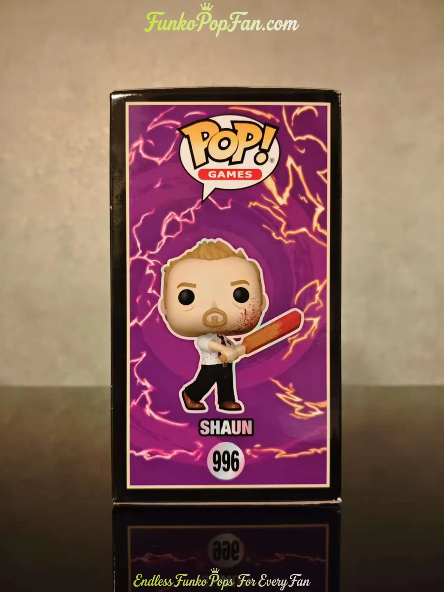 Funko Pop! Games Fusion #996 Shaun Vinyl Figure Bobblehead Vaulted Collectible With Protector - Funko Pop Figure