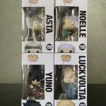 Bundle Funko Pop #1099/#1100/#1101/#1102 Black Clover Asta / Noelle / Yuno / Luci Voltia Vinyl Figur - Funko Pop Figure