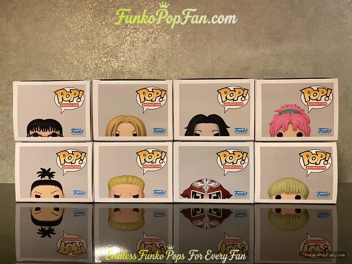 Bundle Funko Pop! Hunter x Hunter Shizuku #1568 / Pakunoda #1565 / Feitan #1566 / Machi #1567 / Nobu - Funko Pop Figure