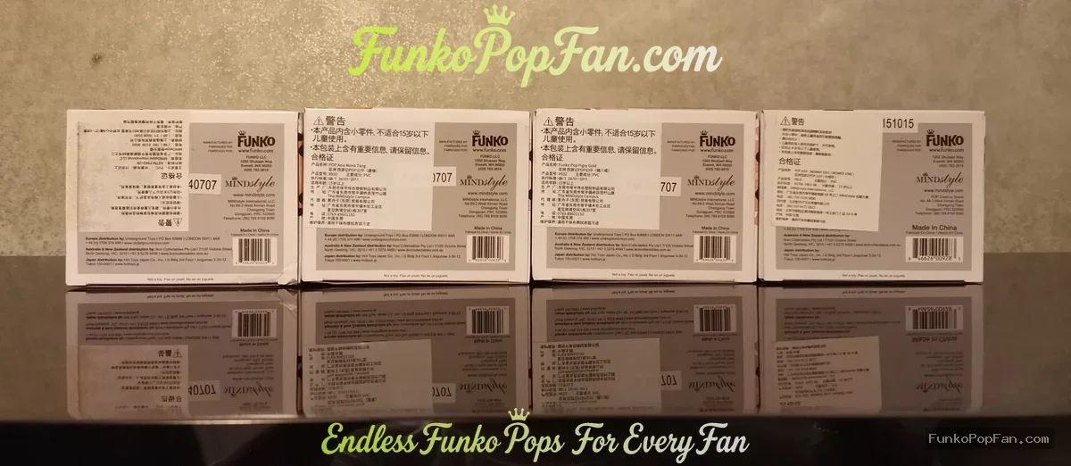 Bundle Funko Pop! Asia Monkey King #01 Monkey King + #02 Monk Tang + #03 Pigsy + #05 Monk Sha Vinyl  - Funko Pop Figure