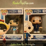 Asia Osamu Tezuka #55 Princess Sapphire / #57 Sharaku Vinyl Figure Bobblehead Vaulted Collectible With Protector Funko Pop Figure