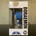 Funko Pop Animation Doraemon #58 Doraemon Vinyl Figure Bobblehead Vaulted Collectible With Protector - Funko Pop Figure