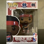 Sports NBA #85 Bradley Beal Vinyl Figure Bobblehead Vaulted Collectible With Protector Funko Pop Figure