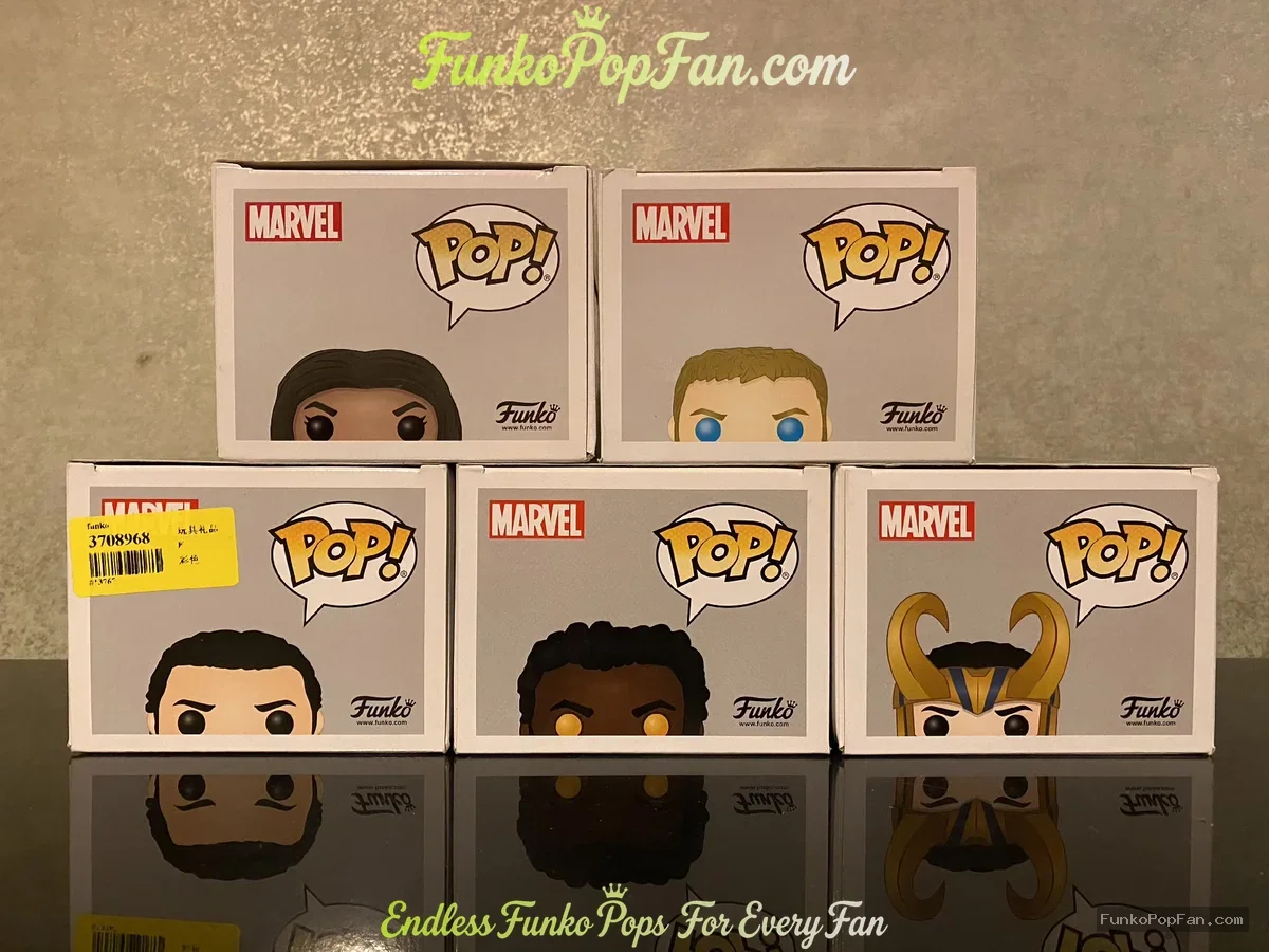 Bundle Funko Pop! Marvel Thor Ragnarok #333 Valkyrie / #335 Thor (Convention Exclusive) Vinyl Figure - Funko Pop Figure