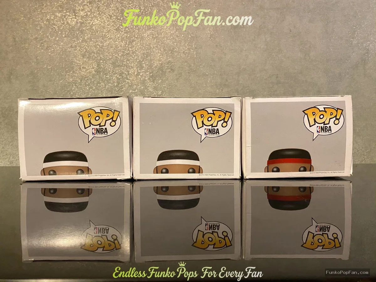 Funko Pop! Sports NBA #01 LeBron James Cleveland Cavaliers Home + Away Set of 3 Vinyl Figure Bobbleh - Funko Pop Figure