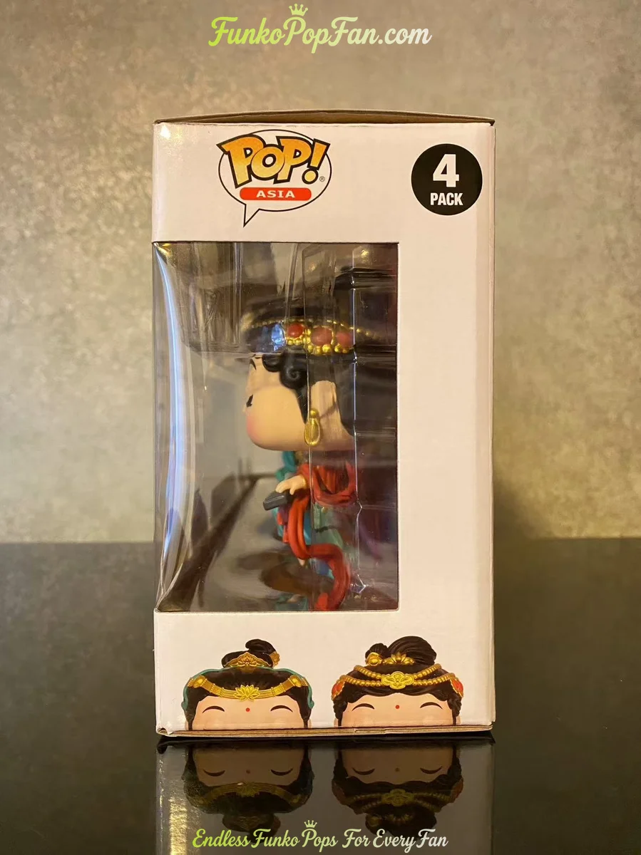 Bundle Funko Pop! #475 Asia China Traditions Pi Pa / Xiao Di / Yao Gu / Gu Qin Vinyl Figure Bobblehe - Funko Pop Figure