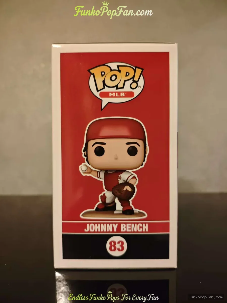 Funko Pop! MLB Great American Ball Park Exclusive #83 Johnny Bench Vinyl Figure Bobblehead Vaulted C - Funko Pop Figure