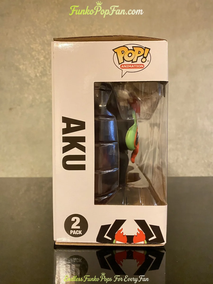 Funko Pop! Animation Samurai Jack & Aku NYCC 2019 Exclusive Vinyl Figure Bobblehead Vaulted Collecti - Funko Pop Figure