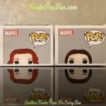 Funko Pop! Marvel Civil War #132 Black Widow / #133 Scarlet Witch Vinyl Figure Bobblehead Vaulted Co - Funko Pop Figure