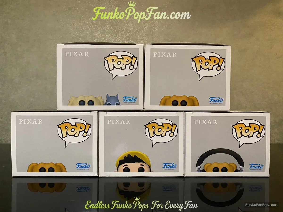 Bundle Funko Pop! Disney Dug Days #1092/#1093/#1094/#1095/#1096 Dug Squirrel Medal Toys Russell Head - Funko Pop Figure