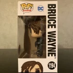 Funko Pop Movies Batman #1194 Bruce Wayne Vinyl Figure Bobblehead Vaulted Collectible With Protector - Funko Pop Figure