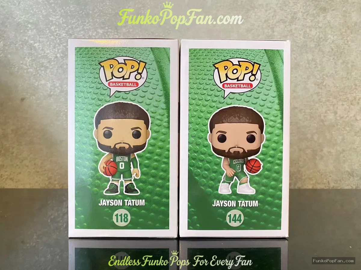 Bundle Funko Pop! Basketball #118 Jayson Tatum Vinyl Figure Bobblehead Vaulted Collectible With Prot - Funko Pop Figure