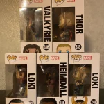 Bundle Funko Pop! Marvel Thor Ragnarok #333 Valkyrie / #335 Thor (Convention Exclusive) Vinyl Figure - Funko Pop Figure