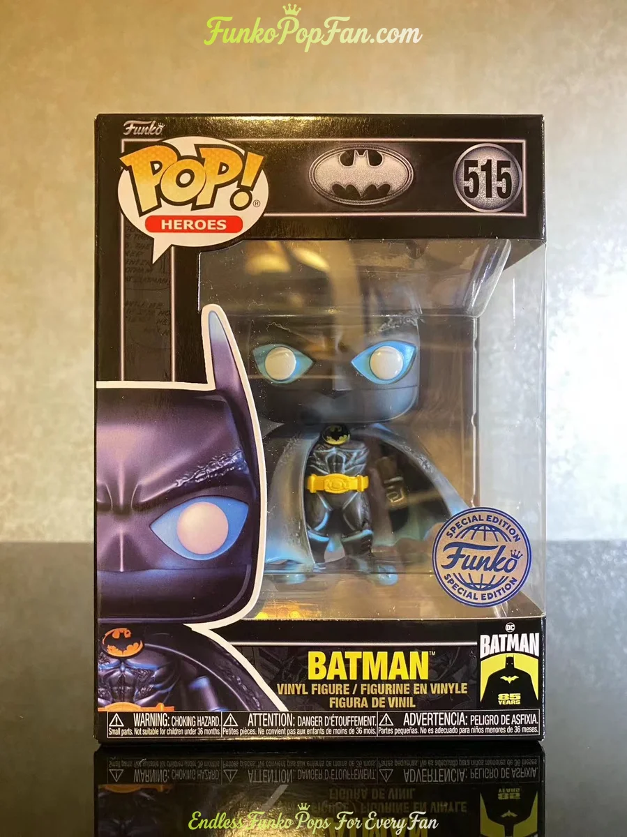 DC Universe Batman Entertainment Earth (Exclusive) #515 Vinyl Figure Bobblehead Vaulted Collectible With Protector Funko Pop Figure