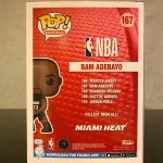 Funko Pop! Basketball #167 Bam Adebayo Vinyl Figure Bobblehead Vaulted Collectible With Protector - Funko Pop Figure