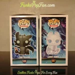 Funko Pop! Movies How to Train Your Dragon #686 Toothless / Light Fury #687 Vinyl Figure Bobblehead  - Funko Pop Figure