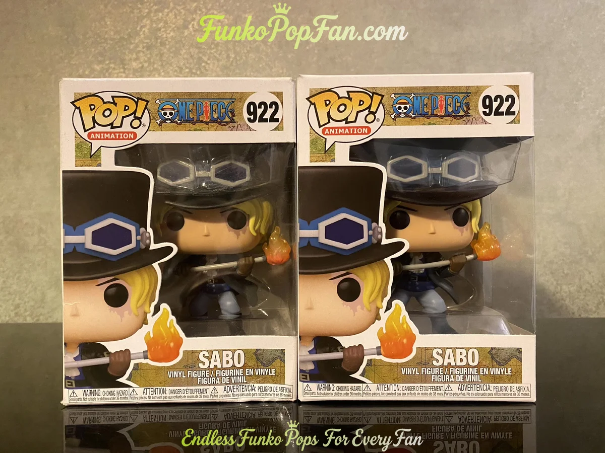 Animation #922 Sabo X1 Vinyl Figure Bobblehead Vaulted Collectible With Protector Funko Pop Figure