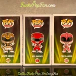 Bundle Funko Pop! Television Power Rangers #405 White Ranger / Red Ranger #406 / Pink Ranger #407 Vi - Funko Pop Figure