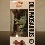 Funko Pop! Movies Jurassic Park #550 Dilophosaurus (Glow in the Dark) Vinyl Figure Bobblehead Vaulte - Funko Pop Figure