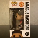 Funko Pop Football Manchester United #17 Marcus Rashford Vinyl Figure Bobblehead Vaulted Collectible - Funko Pop Figure