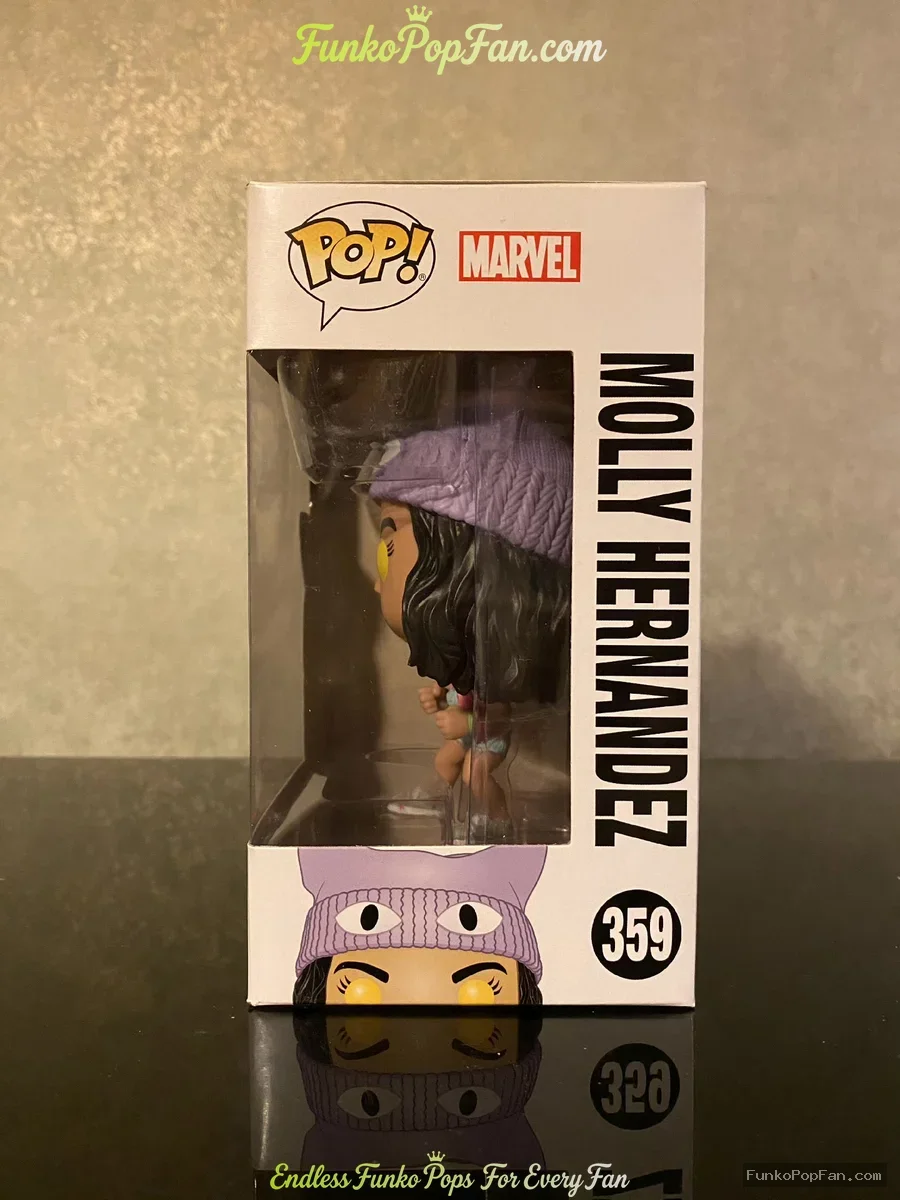 Funko Pop! Marvel Molly Hernandez #359 Vinyl Figure Bobblehead Vaulted Collectible With Protector - Funko Pop Figure