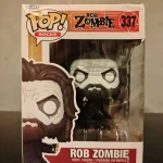 Funko Pop! Rocks #337 Rob Zombie Vinyl Figure Bobblehead Vaulted Collectible With Protector - Funko Pop Figure