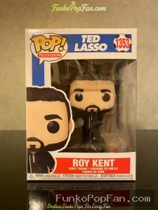 Funko Pop! Television Ted Lasso Roy Kent #1353 Vinyl Figure Bobblehead Vaulted Collectible With Prot - Funko Pop Figure