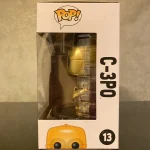 Funko Pop! Star Wars #13 C-3PO Vinyl Figure Bobblehead Vaulted Collectible With Protector - Funko Pop Figure