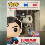 Funko Pop! DC Heroes Superman #402 (Convention Exclusive) Vinyl Figure Bobblehead Vaulted Collectibl - Funko Pop Figure