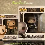 Bundle Funko Pop! Game of Thrones #31 The Mountain Vinyl Figure Bobblehead Vaulted Collectible With  - Funko Pop Figure