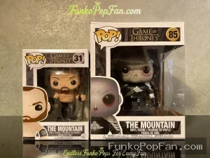 Bundle Funko Pop! Game of Thrones #31 The Mountain Vinyl Figure Bobblehead Vaulted Collectible With  - Funko Pop Figure