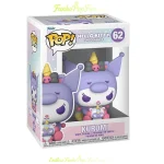 Funko Pop Hello Kitty and Friends #62 Kuromi Vinyl Figure Bobblehead Vaulted Collectible With Protec - Funko Pop Figure