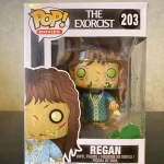 Funko Pop! Movies The Exorcist #203 Regan Vinyl Figure Bobblehead Vaulted Collectible With Protector - Funko Pop Figure