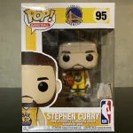 Funko Pop! Basketball Golden State Warriors #95 Stephen Curry Vinyl Figure Bobblehead Vaulted Collec - Funko Pop Figure