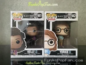 Bundle Funko Pop! Television Black Mirror #941 Kelly / #942 Yorkie Vinyl Figure Bobblehead Vaulted C - Funko Pop Figure