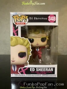 Funko Pop! Rocks #348 Ed Sheeran Vinyl Figure Bobblehead Vaulted Collectible With Protector - Funko Pop Figure