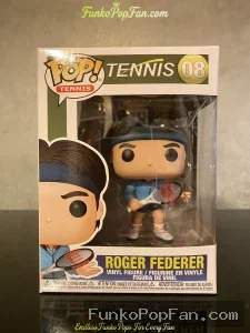Funko Pop! Tennis #08 Roger Federer Vinyl Figure Bobblehead Vaulted Collectible With Protector - Funko Pop Figure