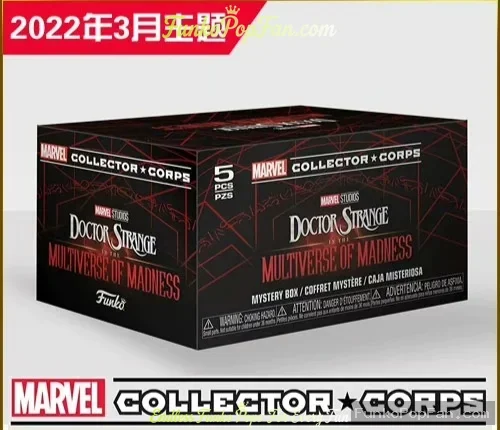 Funko Pop! Marvel Collector Corps Doctor Strange in the Multiverse of Madness Mystery Box #5 Piece S - Funko Pop Figure