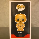 Funko Pop! Star Wars #13 C-3PO Vinyl Figure Bobblehead Vaulted Collectible With Protector - Funko Pop Figure