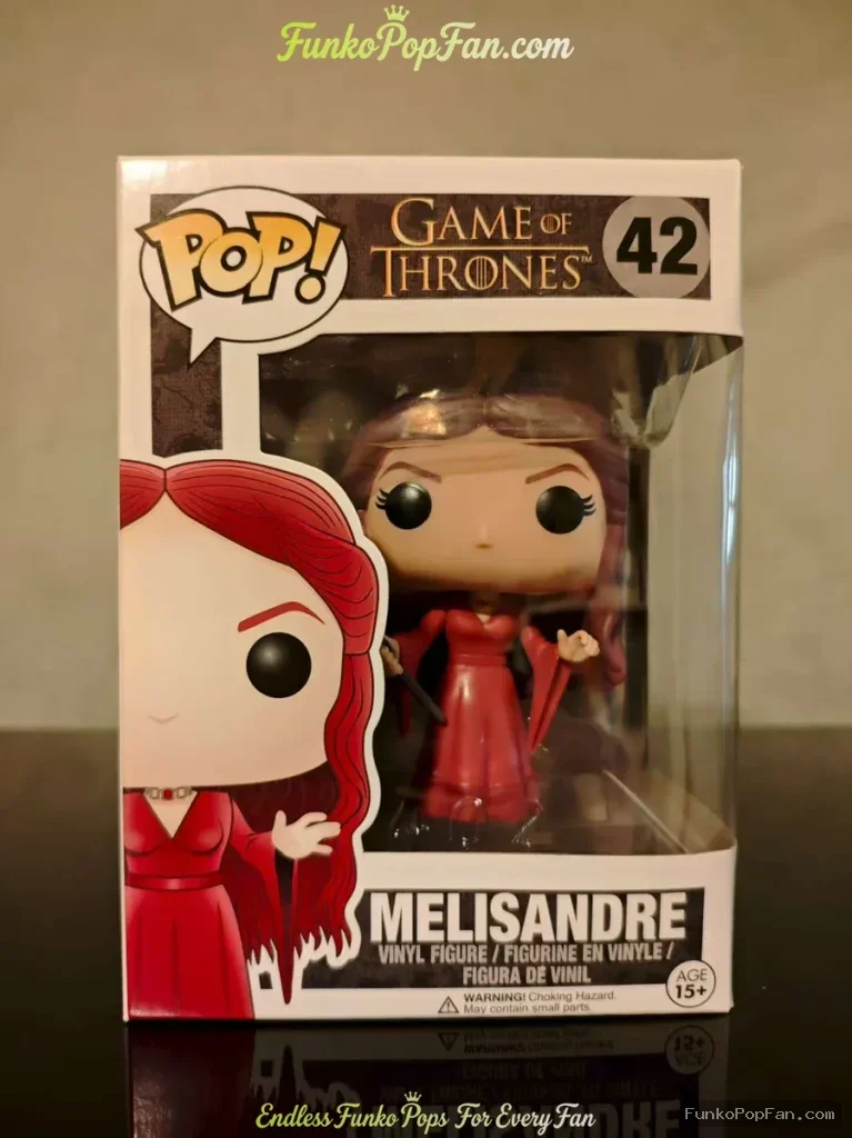Funko Pop! Game of Thrones Melisandre #42 Vinyl Figure Bobblehead Vaulted Collectible With Protector - Funko Pop Figure